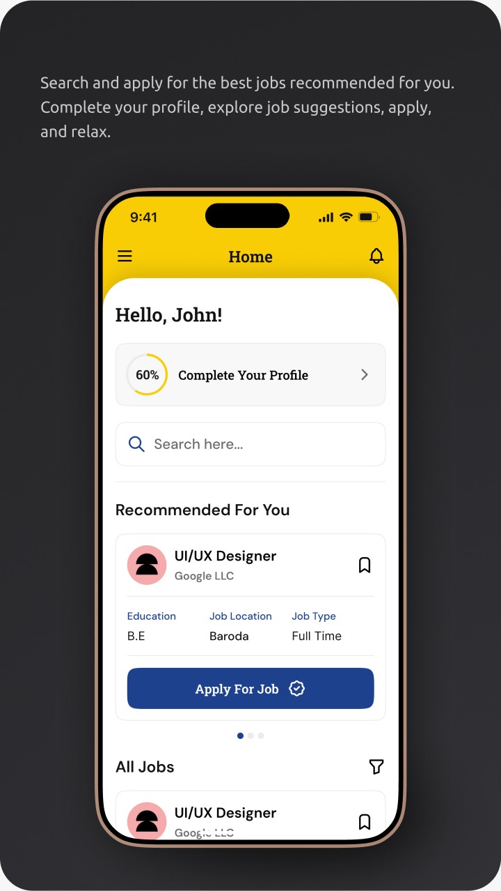 Jobonix App Screenshot 3